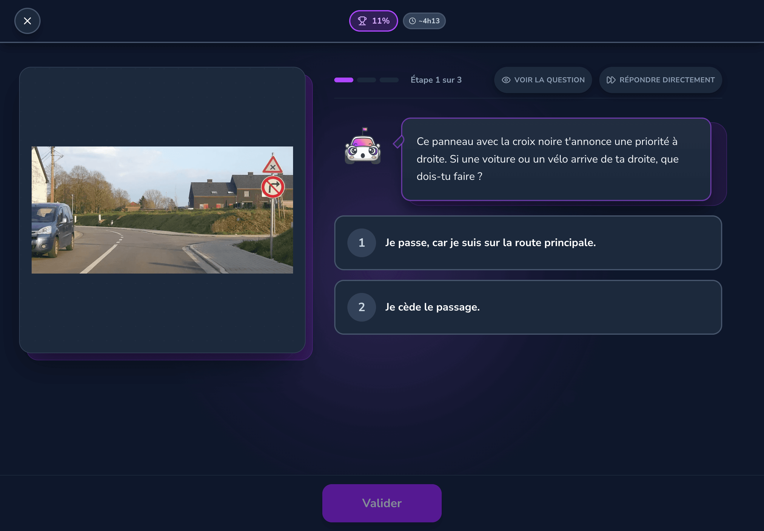 Capture d'écran de Permeasy sur ordinateur